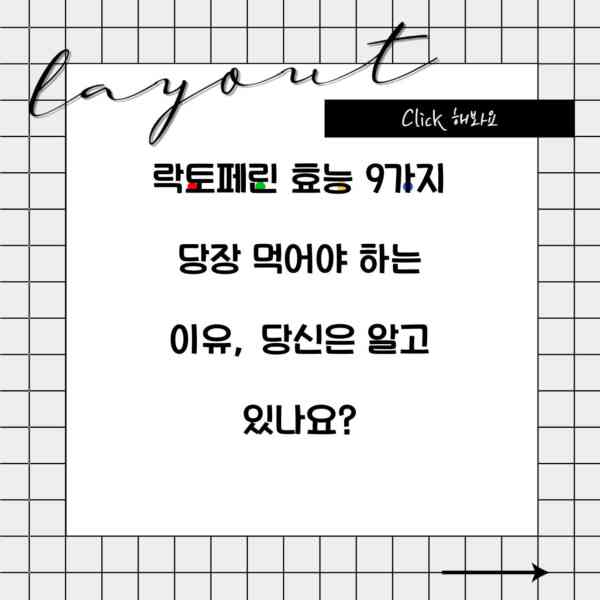 락토페린 효능 9가지 당장 먹어야 하는 이유, 당신은 알고 있나요?