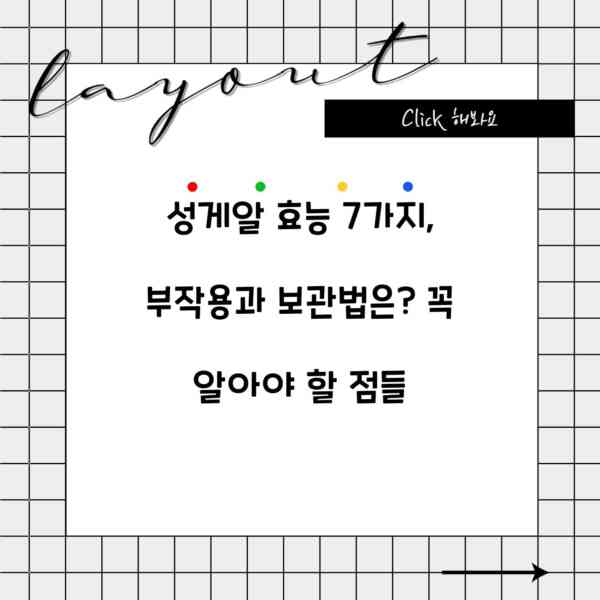 성게알 효능 7가지, 부작용과 보관법은? 꼭 알아야 할 점들