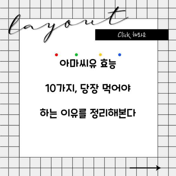 아마씨유 효능 10가지, 당장 먹어야 하는 이유를 정리해본다