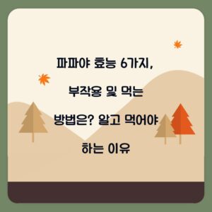파파야 효능 6가지, 부작용 및 먹는 방법은? 알고 먹어야 하는 이유