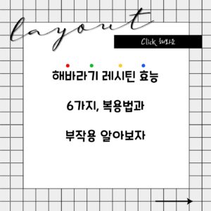 해바라기 레시틴 효능 6가지, 복용법과 부작용 알아보자
