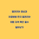 말라리아 증상과 치료방법 한국 말라리아 위험 지역 확인 필수 알아보기