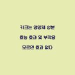 키크는 영양제 성분 효능 효과 및 부작용 모르면 효과 없다