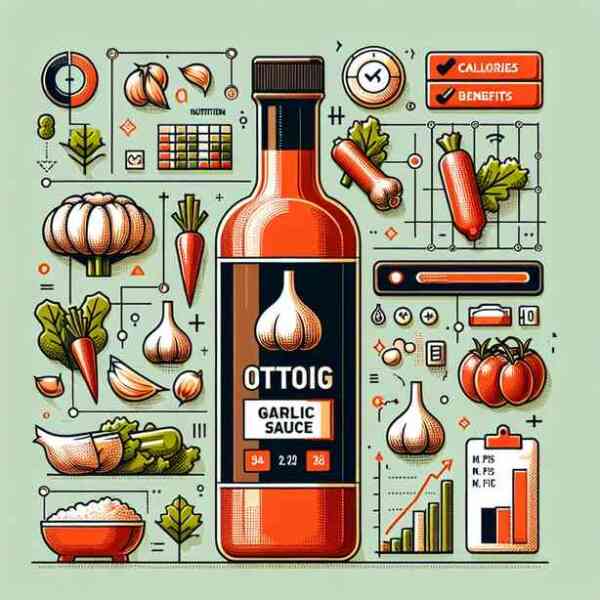오뚜기갈릭소스 영양성분 칼로리 효능 궁합음식 알아보기