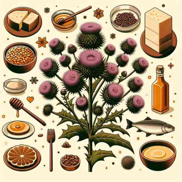 엉겅퀴 효능 칼로리 영양성분 궁합음식 알아두기