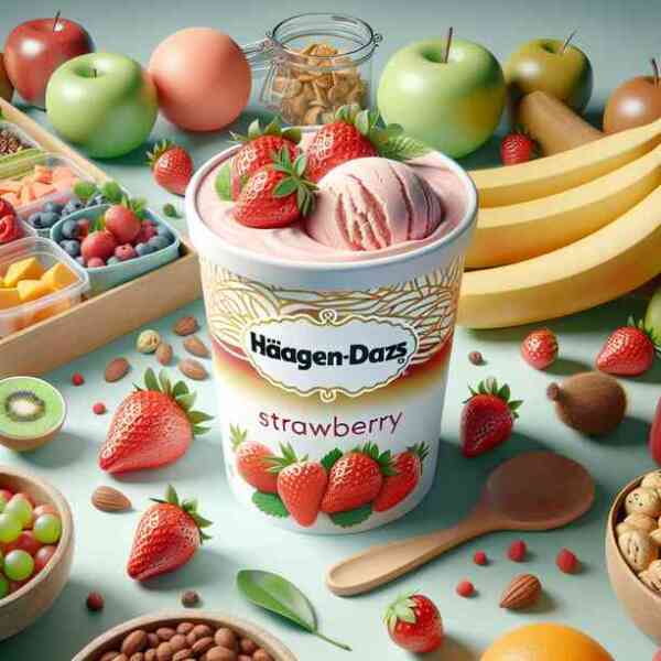 하겐다즈딸기 효능 칼로리 영양성분 궁합음식 한눈에 보기