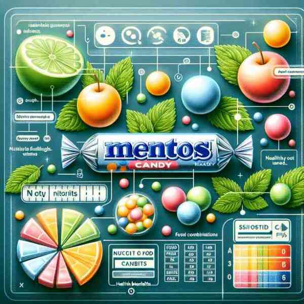 멘토스 효능 영양성분 궁합음식 칼로리 알아보기