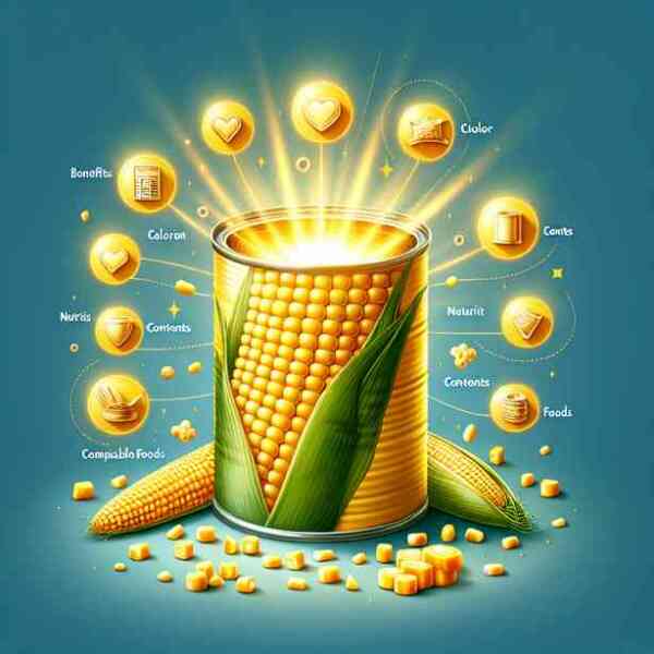 사조옥수수캔 효능 칼로리 영양성분 궁합음식 한눈에 보기