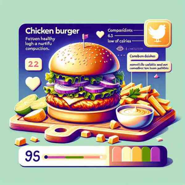 풀무원치킨버거 효능 칼로리 영양성분 궁합음식 알아두면 좋아요