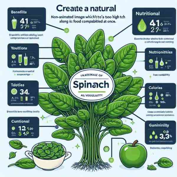 시금치 효능 칼로리 영양성분 궁합음식 한눈에 보기