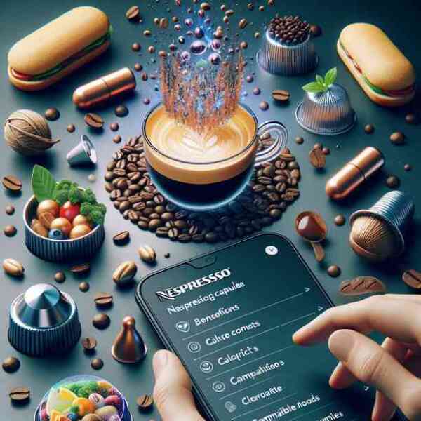 네스프레소캡슐 효능 칼로리 영양성분 궁합음식 칼로리 한눈에 보기