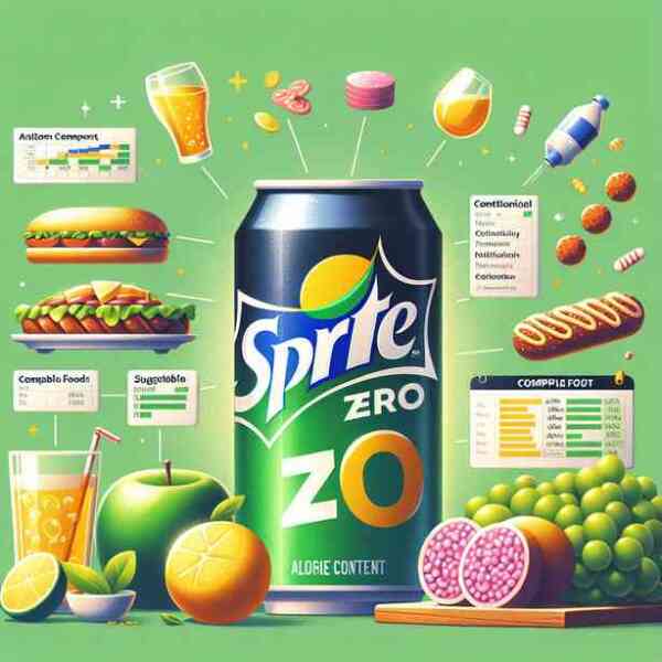 스프라이트제로 효능 칼로리 영양성분 궁합음식 알아보기