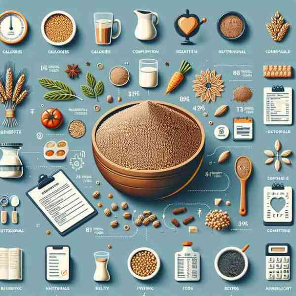 테프분말 효능 칼로리 영양성분 궁합음식 총정리