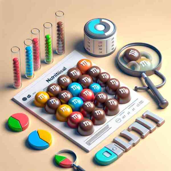 M&M초콜릿 효능 칼로리 영양성분 궁합음식 알아보기