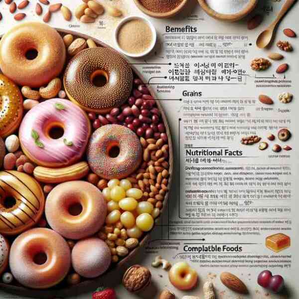 도넛믹스 효능 영양성분 궁합음식 칼로리 알아두면 좋아요