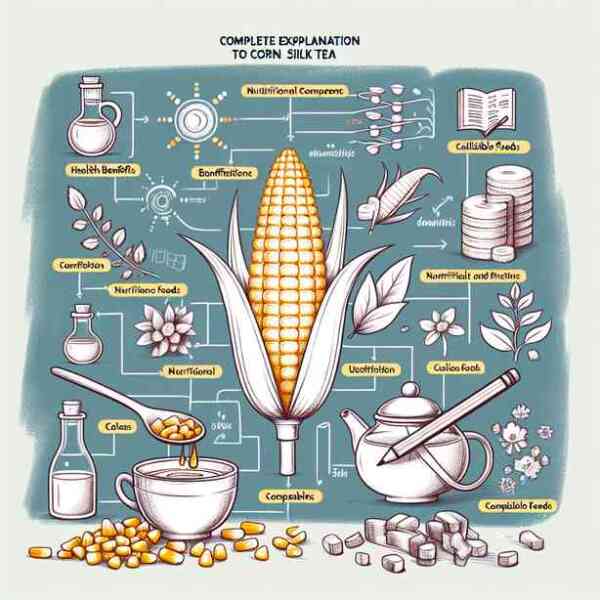 옥수수수염차 효능 영양성분 칼로리 궁합음식 완벽 해설