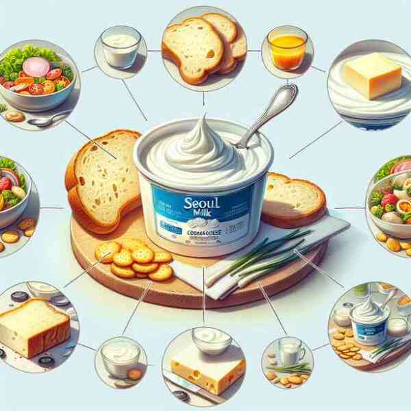 서울우유크림치즈 효능 궁합음식 영양성분 칼로리 한눈에 보기