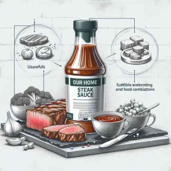 아워홈스테이크소스 효능 영양성분 궁합음식 칼로리 알아두면 좋아요