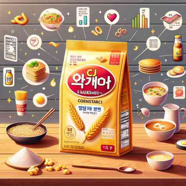 CJ백설전분가루 효능 영양성분 칼로리 궁합음식 알아보기 CJ백설전분가루 효능 영양성분 칼로리 궁합음식 알아보기