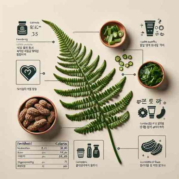 고사리 효능 칼로리 영양성분 궁합음식 알아두면 좋아요