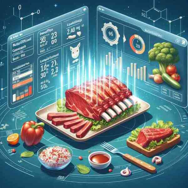 송아지갈비 영양성분 효능 칼로리 궁합음식 한눈에 보기