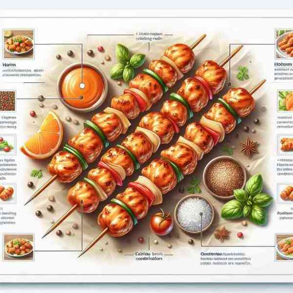 하림닭꼬치 효능 칼로리 영양성분 궁합음식 한눈에 보기