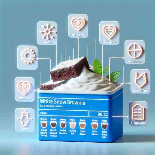 백설브라우니믹스 효능 칼로리 영양성분 궁합음식 완벽 분석