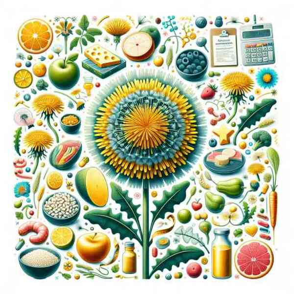 민들레 효능 칼로리 영양성분 궁합음식 총정리