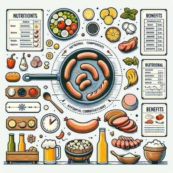 바이센워스트 효능 칼로리 영양성분 궁합음식 한눈에 보기