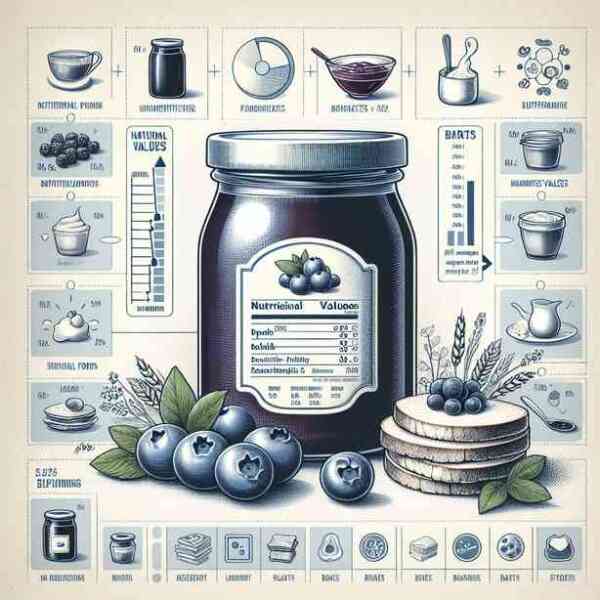 청정원블루베리잼 효능 영양성분 칼로리 궁합음식 알아두면 좋아요