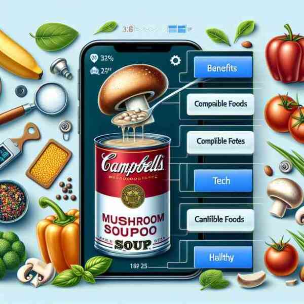 캠벨양송이스프 효능 영양성분 궁합음식 칼로리 완벽 분석