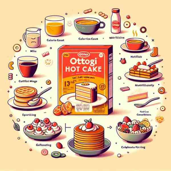 오뚜기핫케이크믹스 효능 칼로리 영양성분 궁합음식 총정리