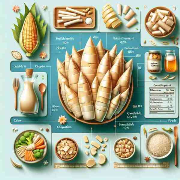죽순순 효능 칼로리 영양성분 궁합음식 살펴보기