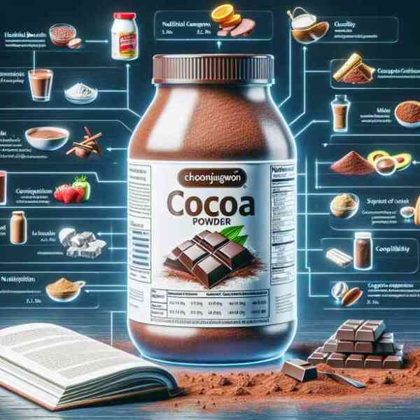 청정원코코아파우더 효능 영양성분 궁합음식 칼로리 완벽 분석 청정원코코아파우더 효능 영양성분 궁합음식 칼로리 완벽 분석