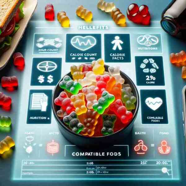 하리보사워믹스 효능 칼로리 영양성분 궁합음식 총정리