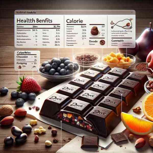 도브다크초콜릿 효능 칼로리 영양성분 궁합음식 완벽 해설