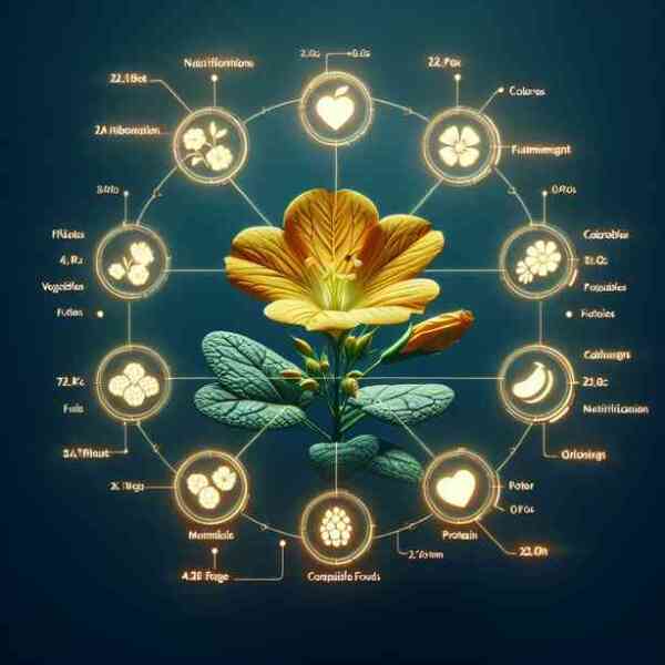 달맞이꽃 효능 칼로리 영양성분 궁합음식 종합 정보