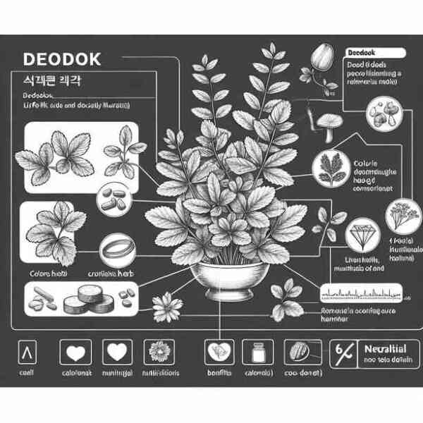 더덕 효능 칼로리 영양성분 궁합음식 알아보기