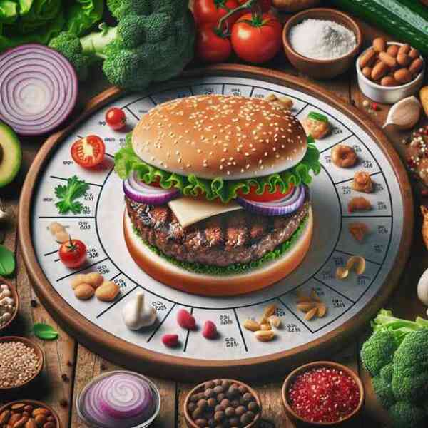 햄버거 효능 영양성분 칼로리 궁합음식 한눈에 보기 햄버거 효능 영양성분 칼로리 궁합음식 한눈에 보기