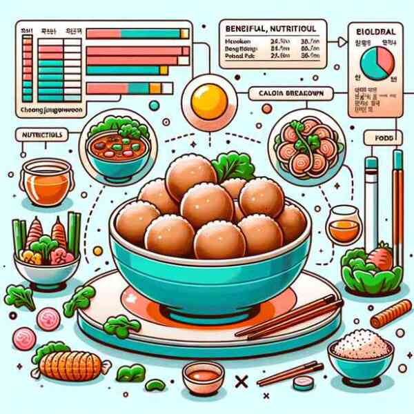 청정원미트볼 효능 칼로리 영양성분 궁합음식 총정리