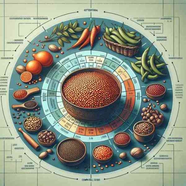적렌틸 효능 칼로리 영양성분 궁합음식 한눈에 보기