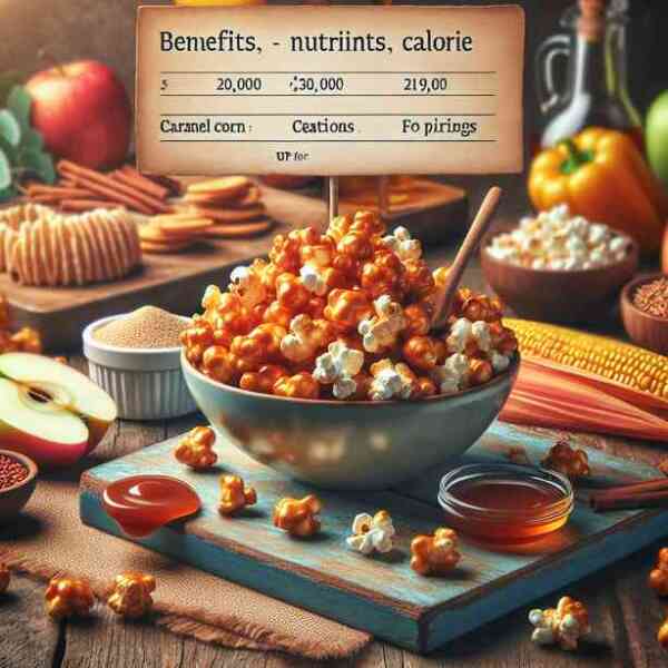 카라멜콘 효능 영양성분 칼로리 궁합음식 한눈에 보기