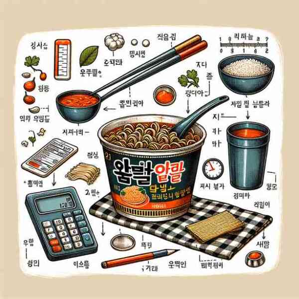 오뚜기짜장 효능 칼로리 영양성분 궁합음식 한눈에 보기