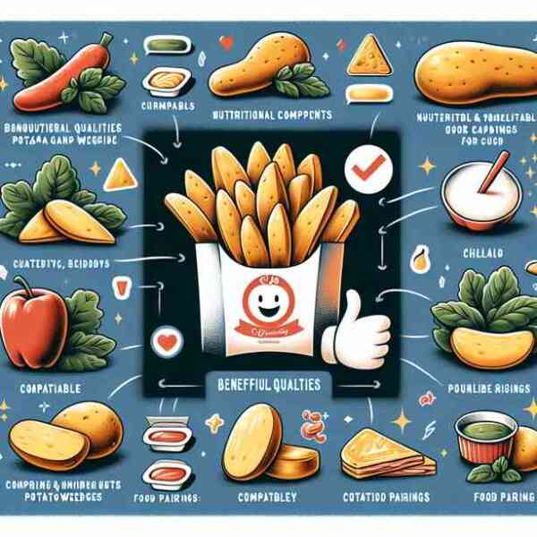 CJ감자웨지 효능 칼로리 영양성분 궁합음식 한눈에 보기