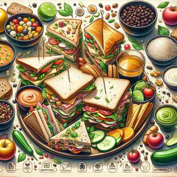 샌드위치 영양성분 칼로리 효능 궁합음식 완벽 가이드 샌드위치 영양성분 칼로리 효능 궁합음식 완벽 가이드