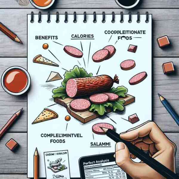 사르미체살라미 효능 칼로리 영양성분 궁합음식 완벽 분석