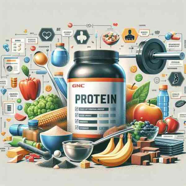 GNC프로틴파우더 효능 칼로리 영양성분 궁합음식 총정리