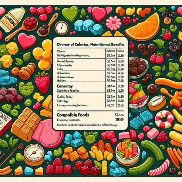 하리보젤리 효능 칼로리 영양성분 궁합음식 한눈에 보기 하리보젤리 효능 칼로리 영양성분 궁합음식 한눈에 보기