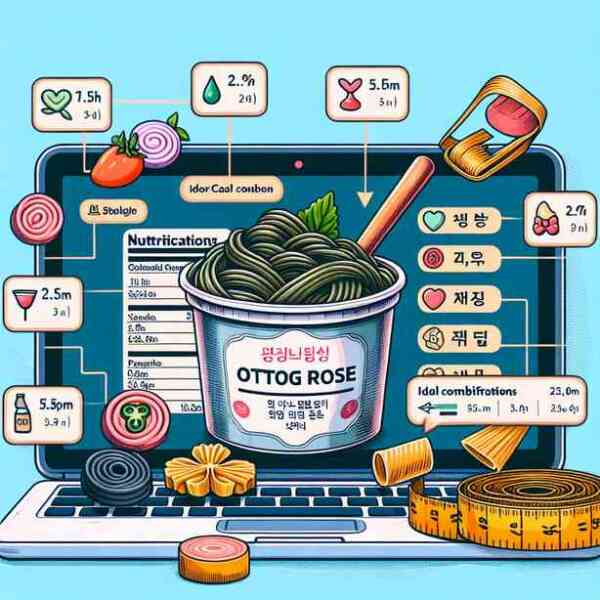오뚜기로제파스타 효능 칼로리 영양성분 궁합음식 총정리