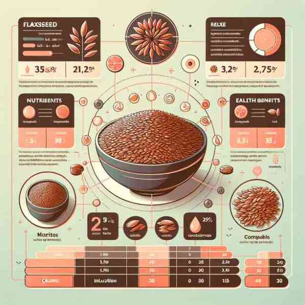 플랙시드 영양성분 효능 칼로리 궁합음식 한눈에 보기